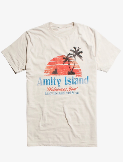 amity island t shirt